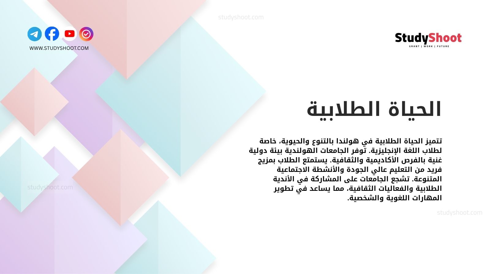 الحياة الطلابية