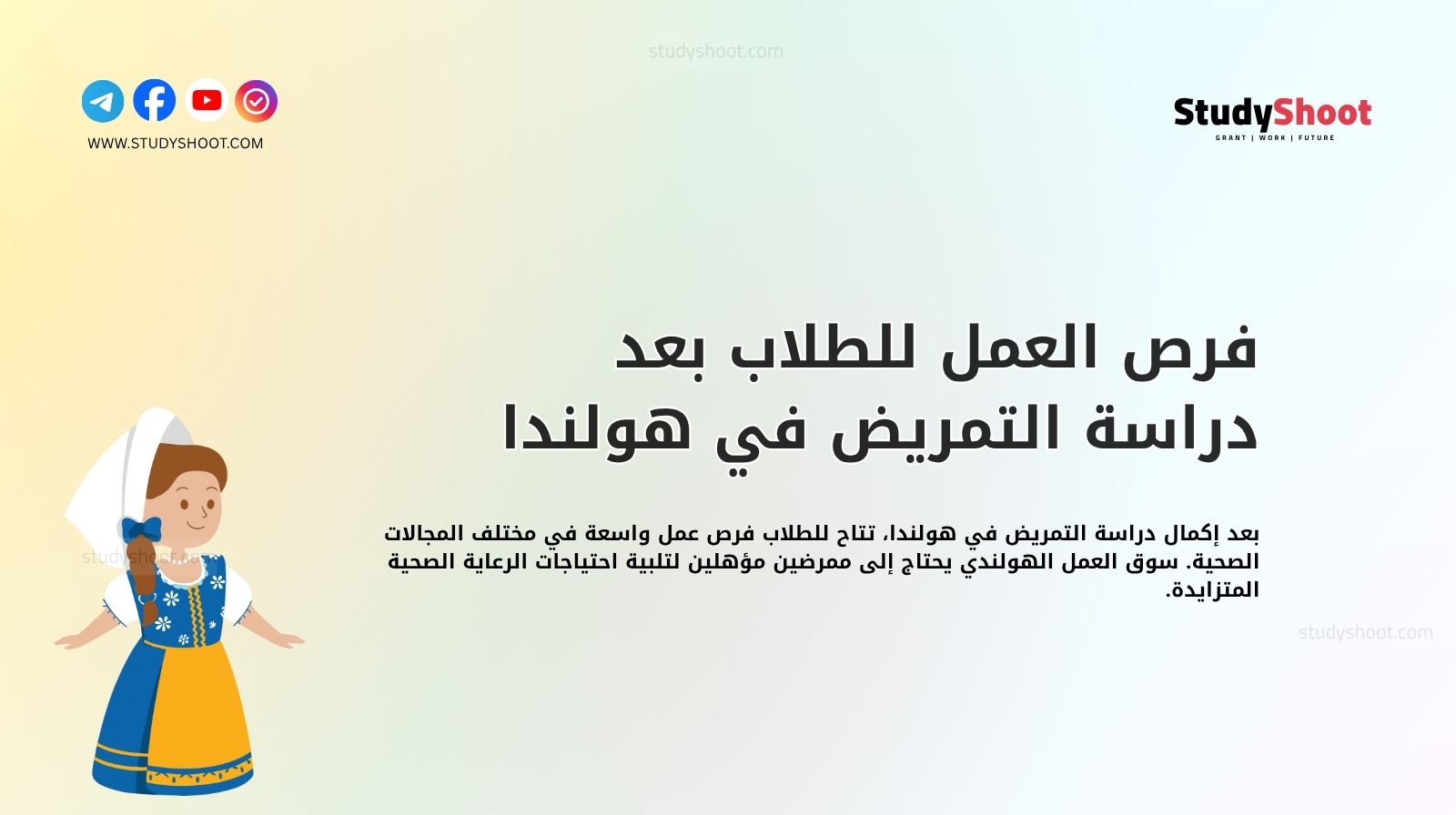 فرص العمل للطلاب بعد دراسة التمريض في هولندا