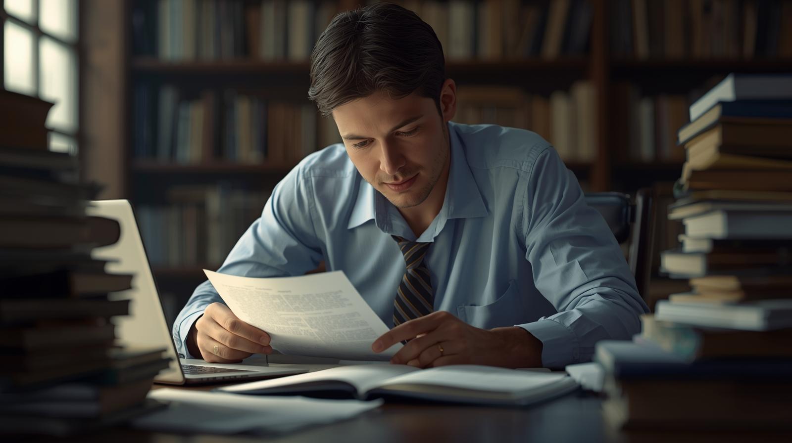 ما هو الوصف الوظيفي لـ محرر أكاديمي؟