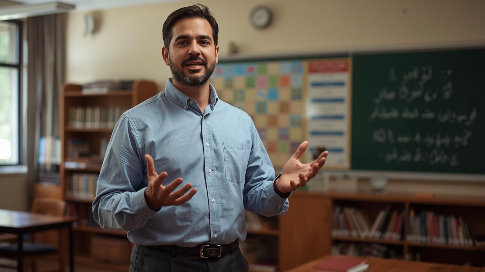 مهارات ومؤهلات معلم لغة عربية