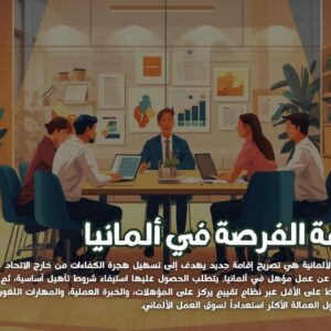 ما هي شروط بطاقة الفرصة في ألمانيا؟