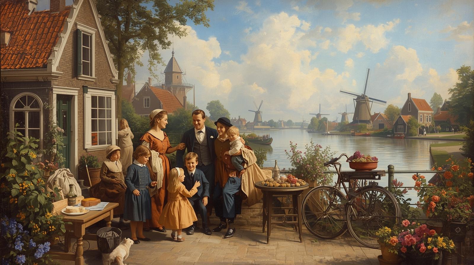 خطوات التقديم على لم الشمل في هولندا