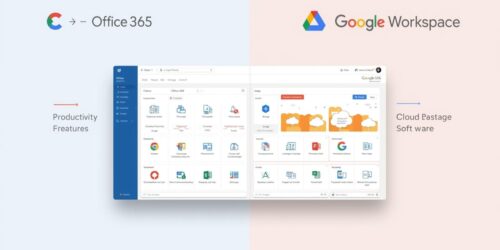 مقارنة بين أوفيس 365 و جوجل وورك سبيس: أيهما أفضل للطلاب؟