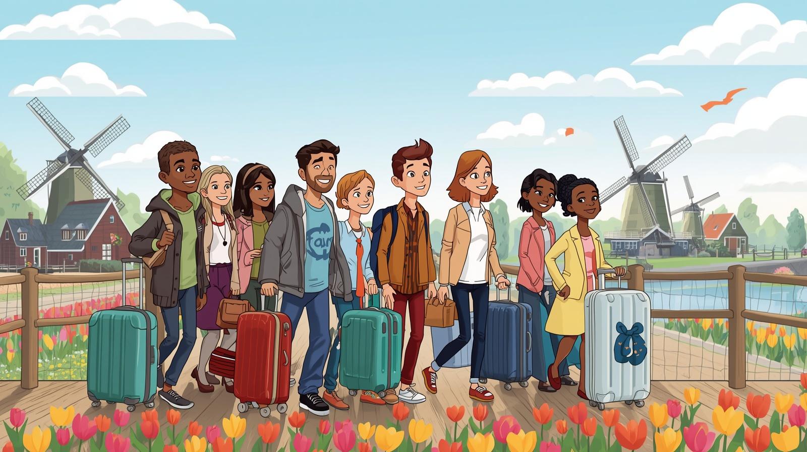 1. الهجرة للعمل في هولندا