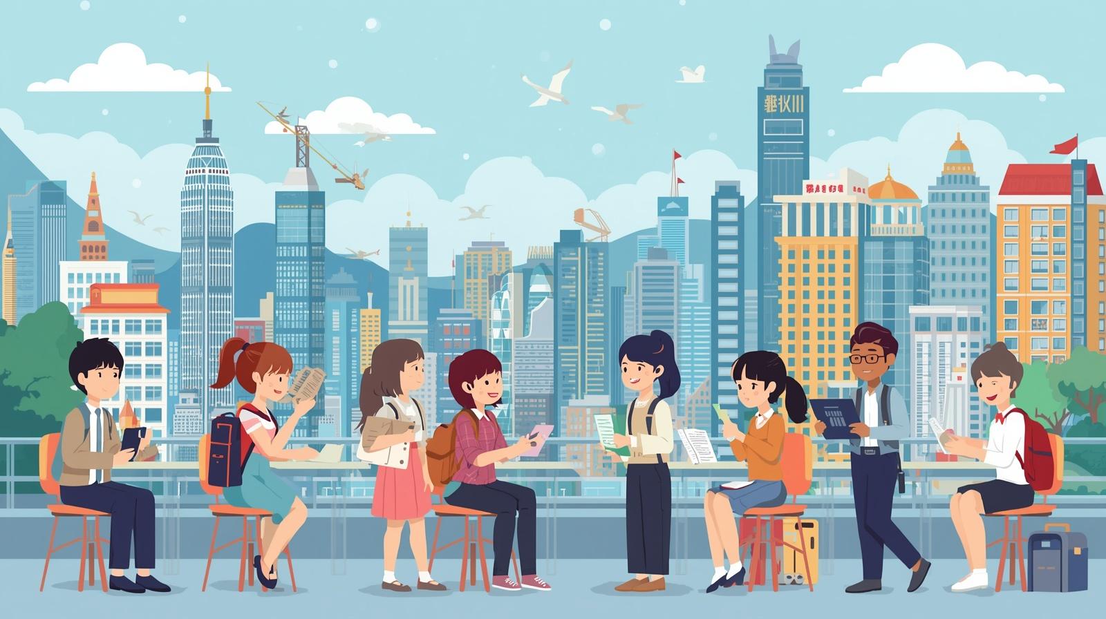 عن دراسة الصحافة في هونج كونج