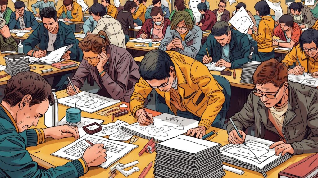 مسابقة كتابة