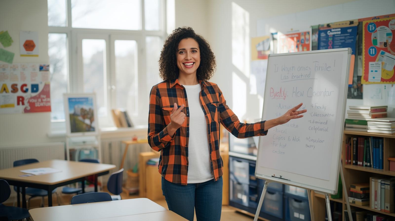 معلم لغة إنجليزية