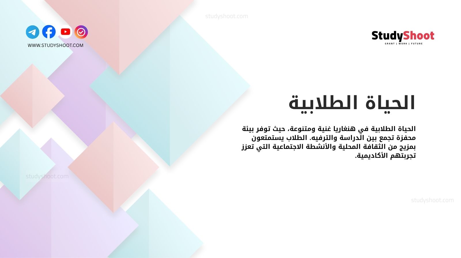 الحياة الطلابية