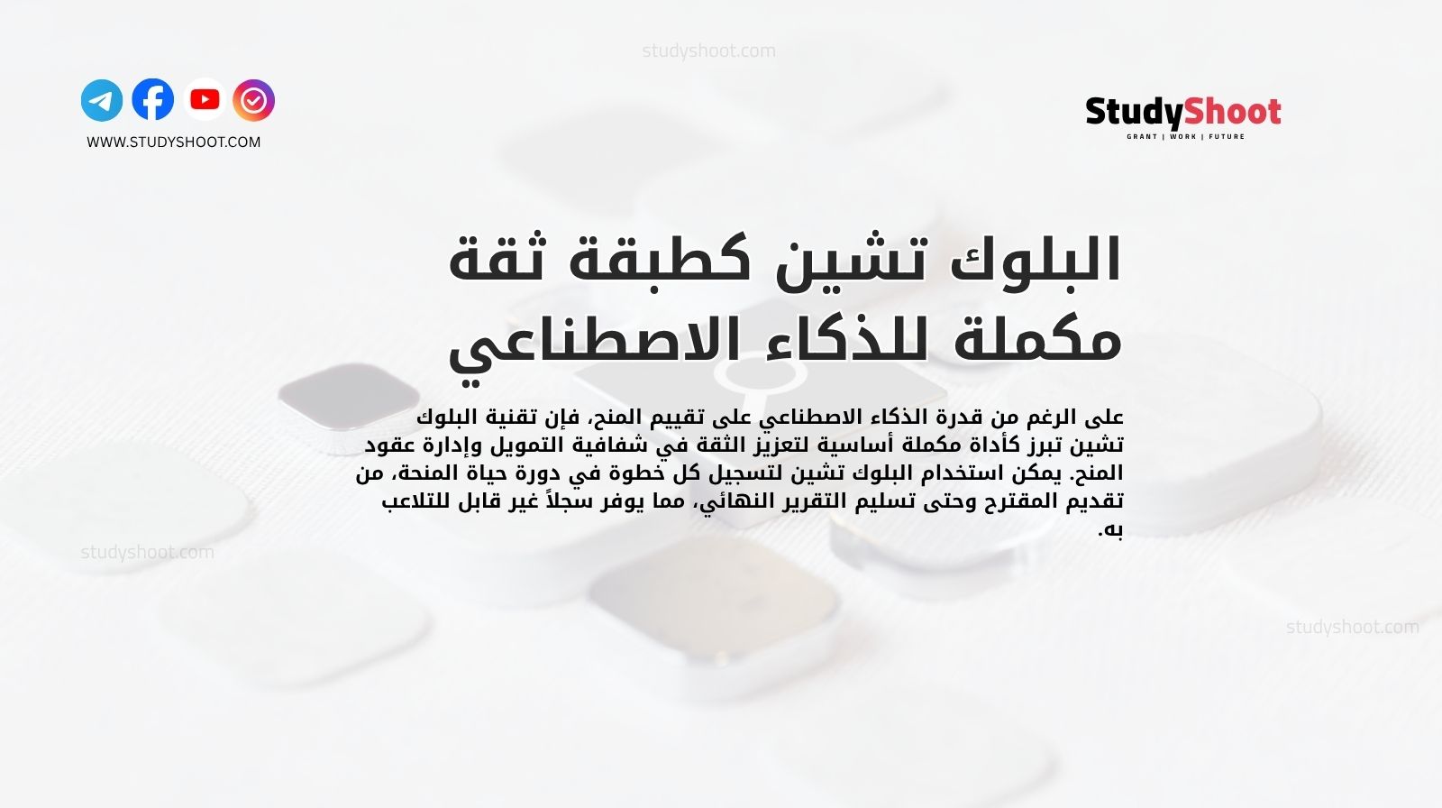 البلوك تشين كطبقة ثقة مكملة للذكاء الاصطناعي