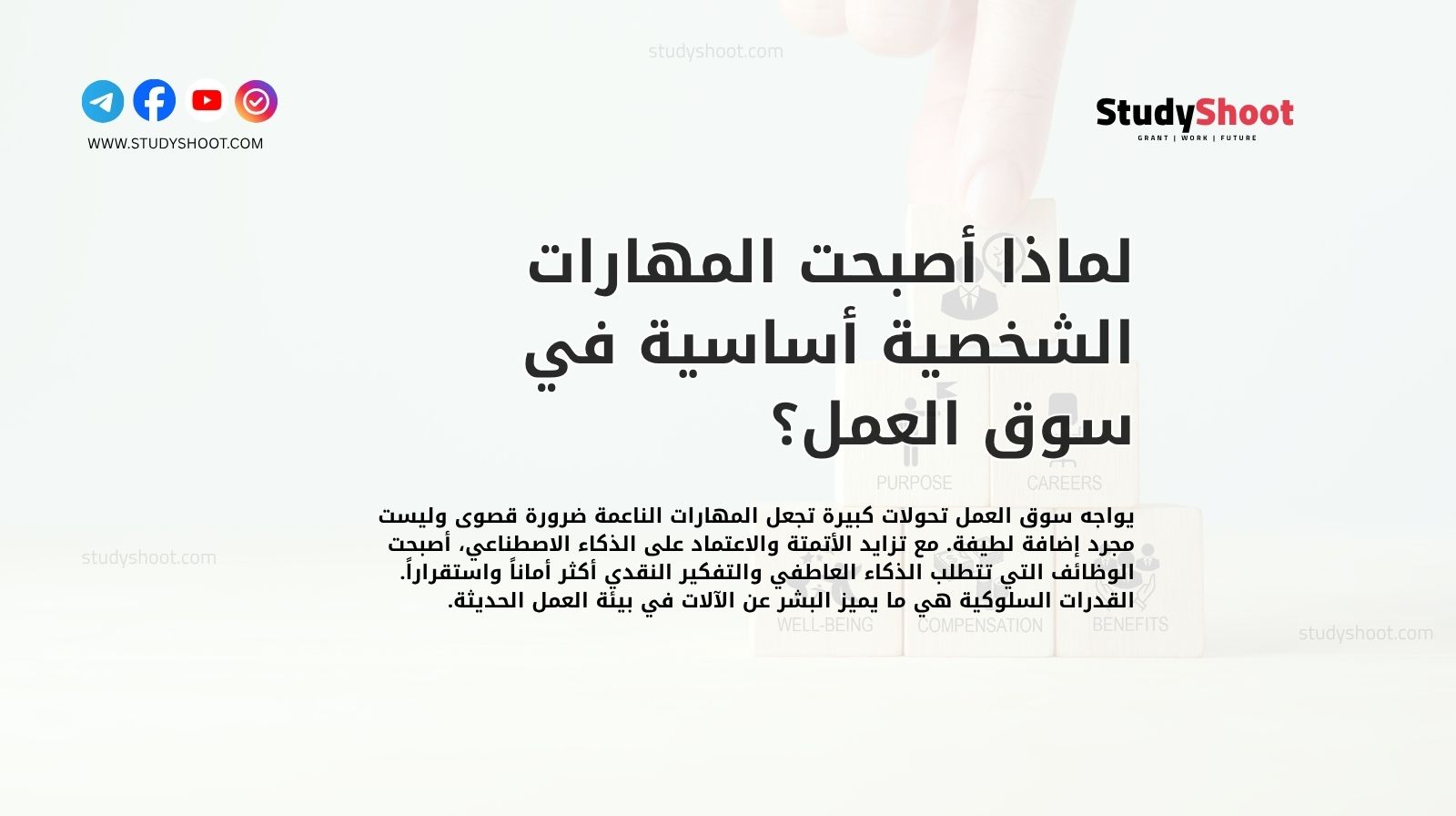 لماذا أصبحت المهارات الشخصية أساسية في سوق العمل؟