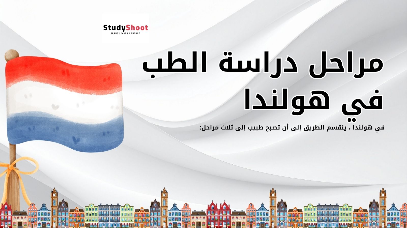 مراحل دراسة الطب في هولندا