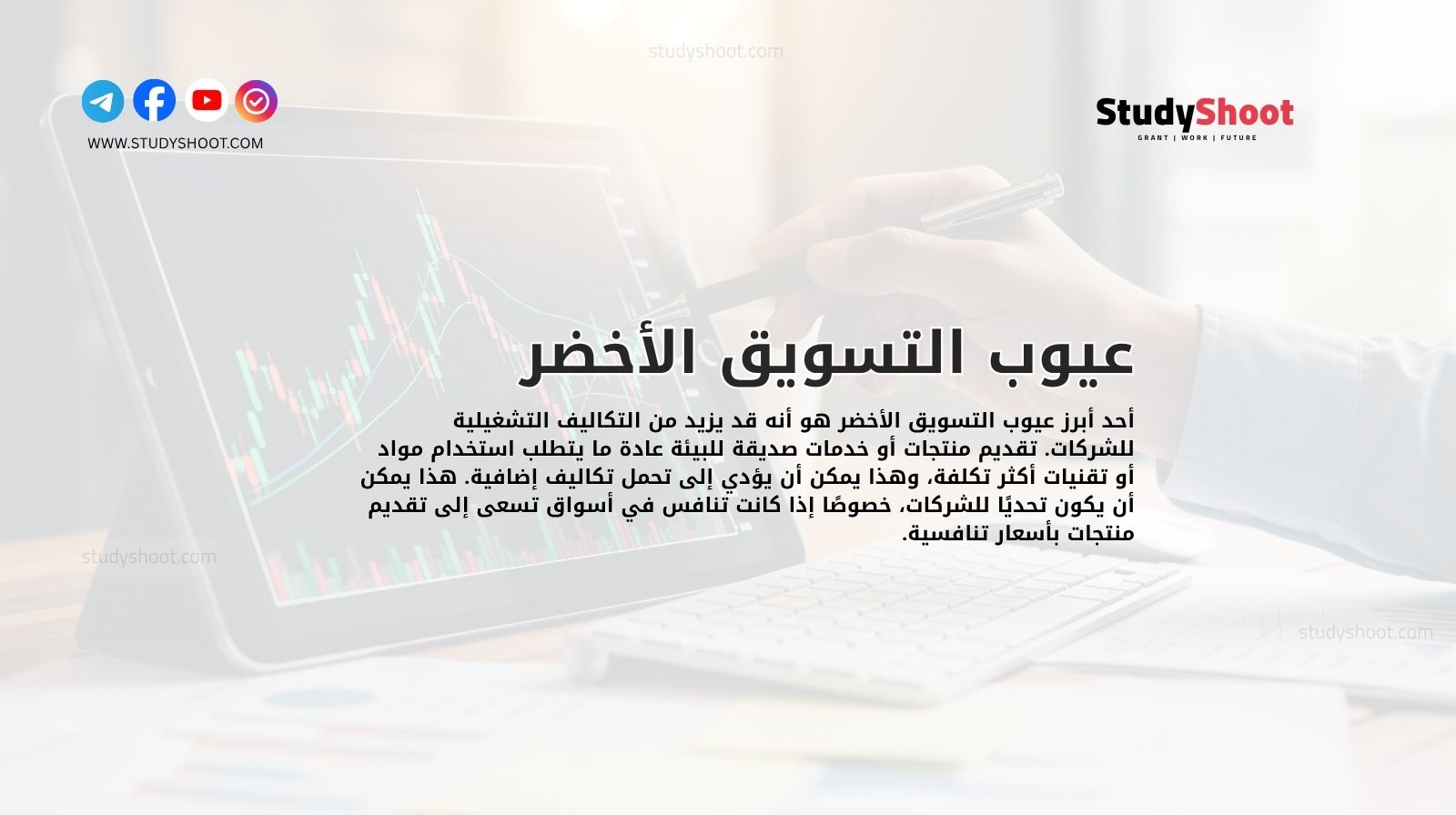 عيوب التسويق الأخضر