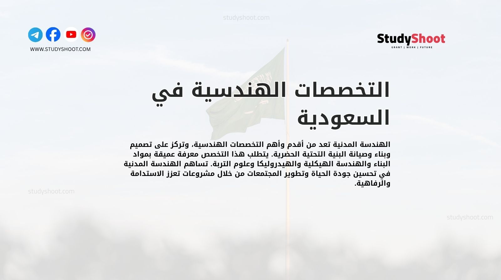 التخصصات الهندسية في السعودية