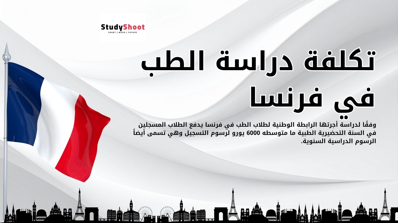 تكلفة دراسة الطب في فرنسا