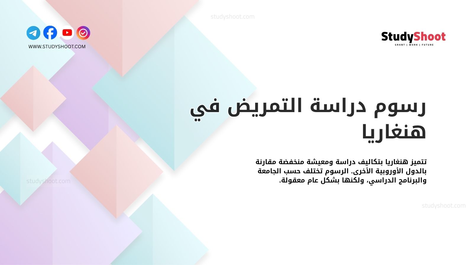 رسوم دراسة التمريض في هنغاريا