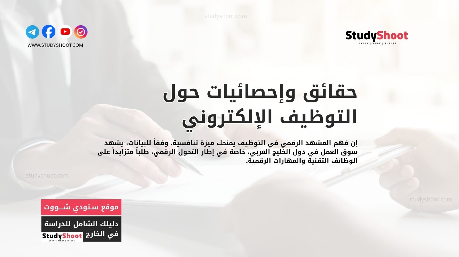 حقائق وإحصائيات حول التوظيف الإلكتروني في المنطقة العربية