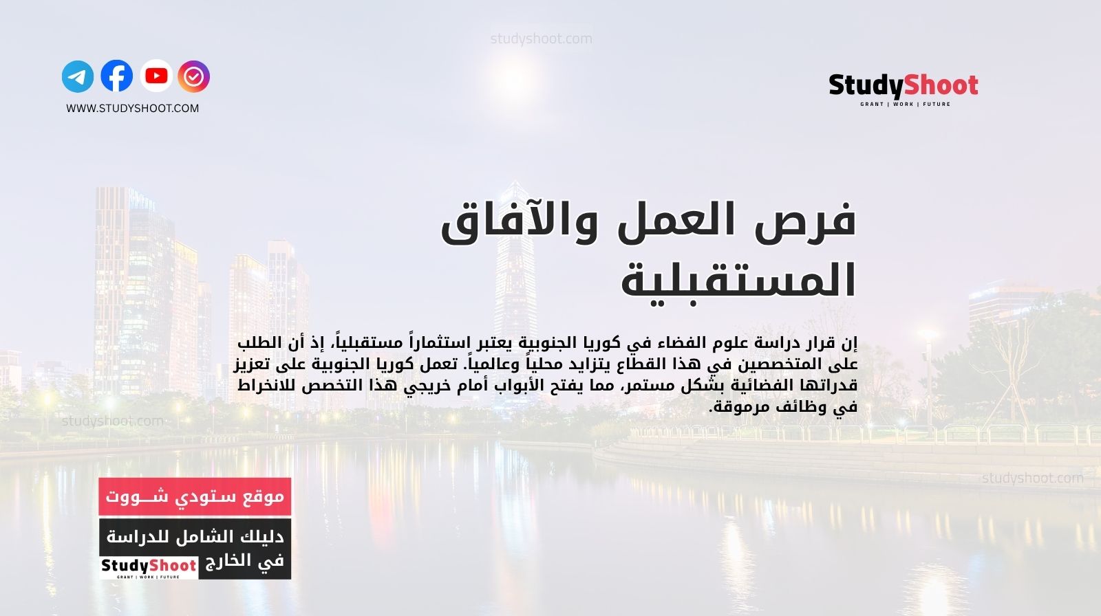 فرص العمل والآفاق المستقبلية