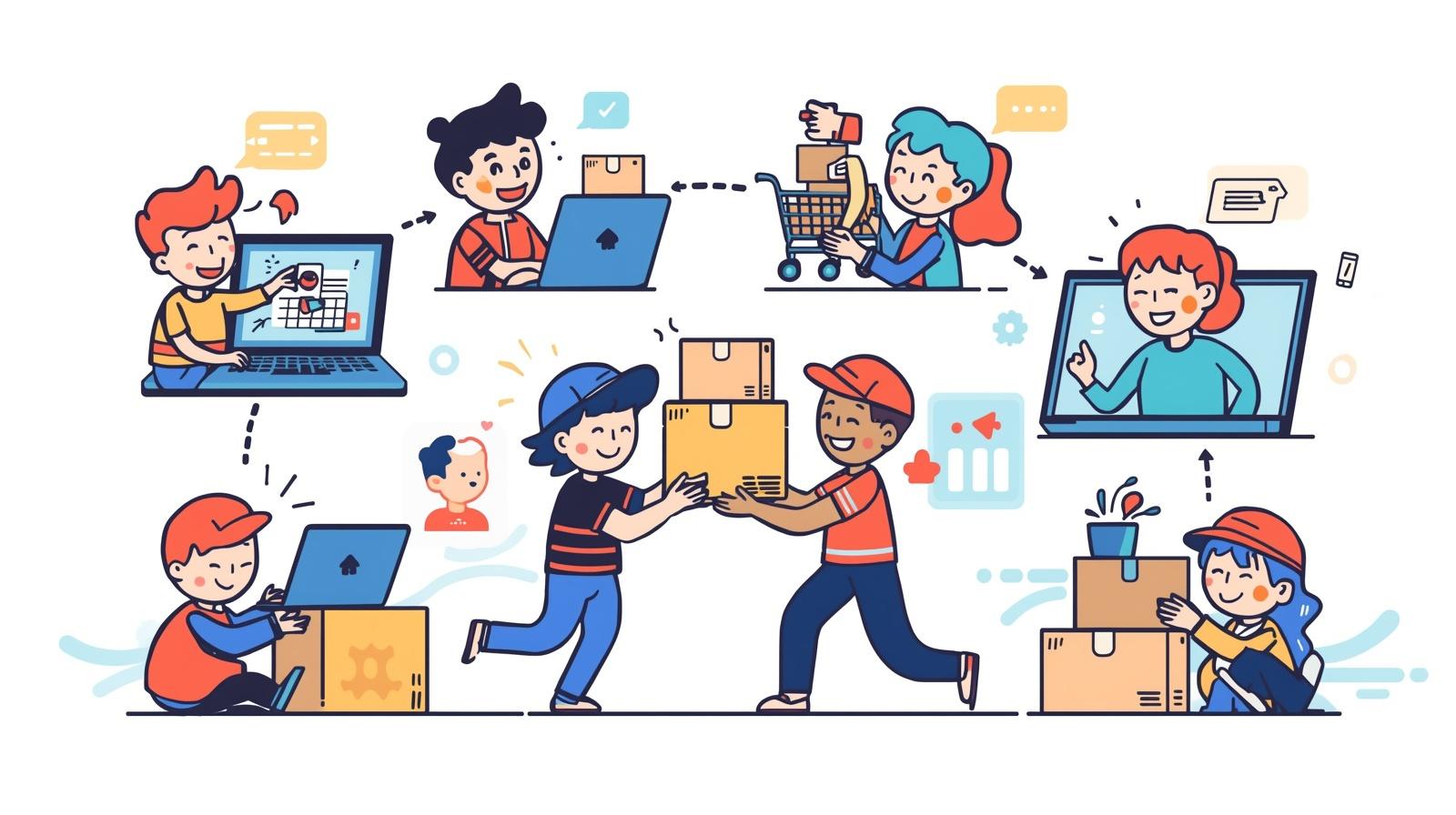 ميزات الدروبشيبينغ