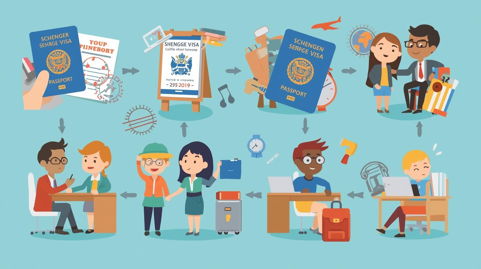 حالات خاصة يمكن فيها استخدام تأشيرة شنغن للدراسة