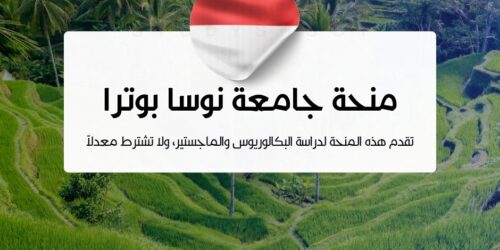 منحة جامعة نوسا بوترا في إندونيسيا
