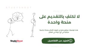 نصائح التسجيل في المنحة الدراسية: هل تقديم طلب واحد كافي؟