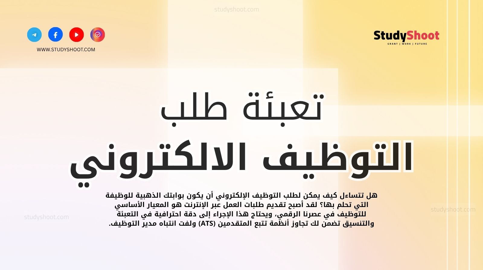 تعبئة طلب التوظيف الالكتروني