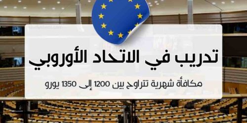 تدريب في الاتحاد الأوروبي يشمل السفر والإقامة