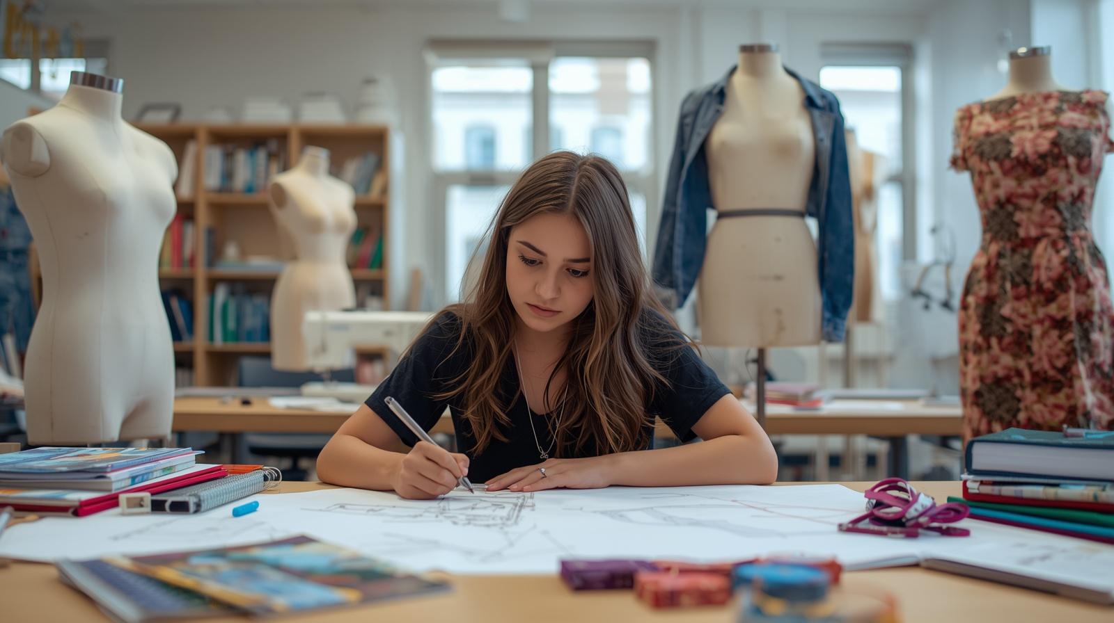 المستقبل المهني والفرص بعد التخرج من دراسة تصميم الأزياء في أمريكا