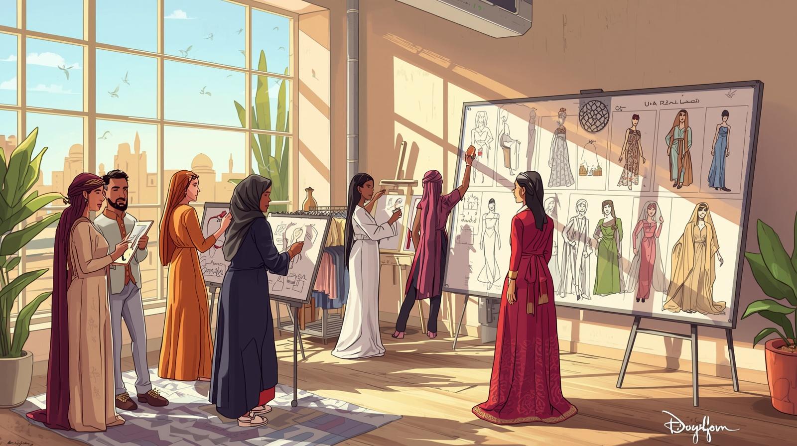 البرامج الأكاديمية والمحتوى الدراسي لتصميم الأزياء