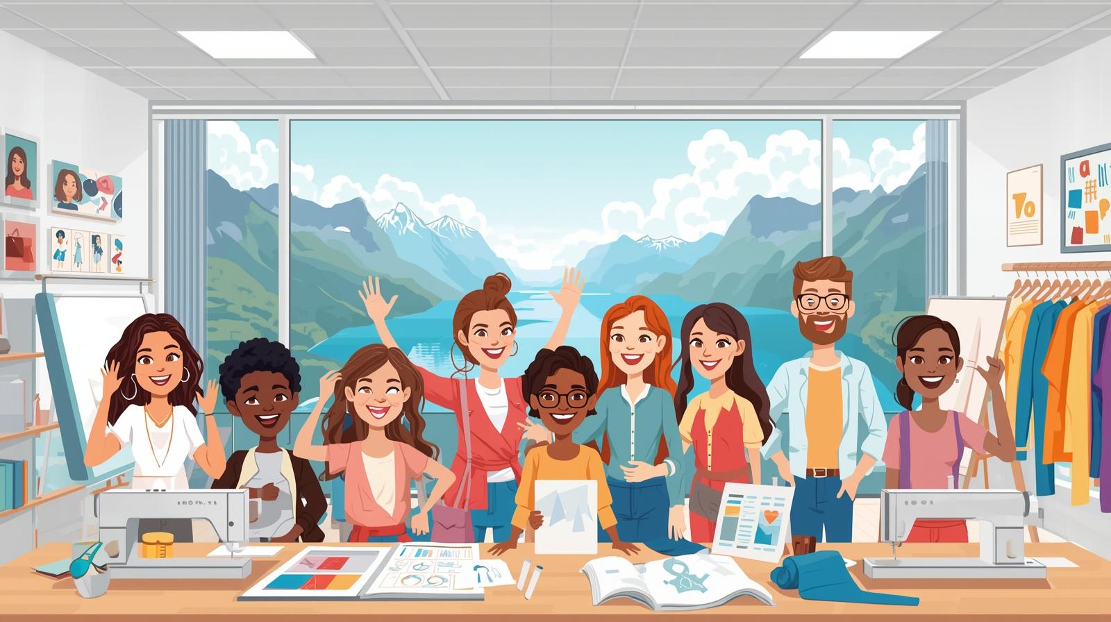 مستقبل ووظائف خريجي تصميم الأزياء في النرويج