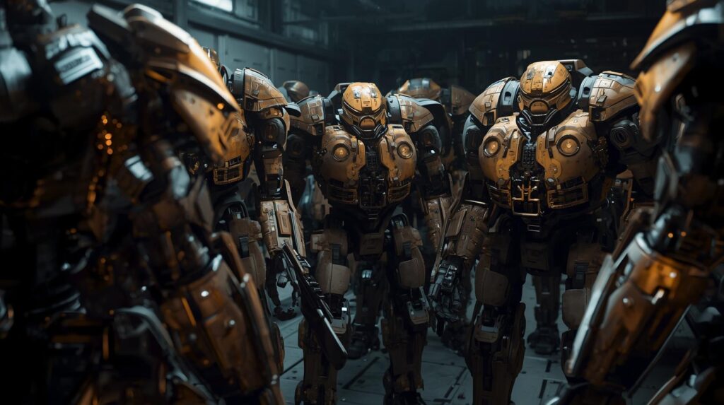 أحدث الابتكارات في عالم الروبوتات الذكية 8 الروبوتات العسكرية والأمنية