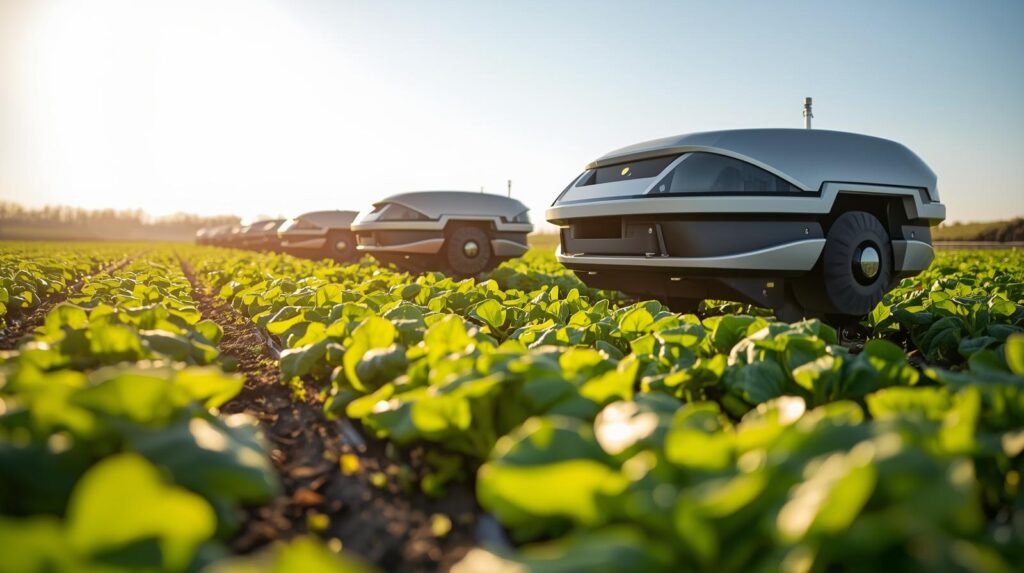 أحدث الابتكارات في عالم الروبوتات الذكية 4 الروبوتات في الزراعة الحديثة