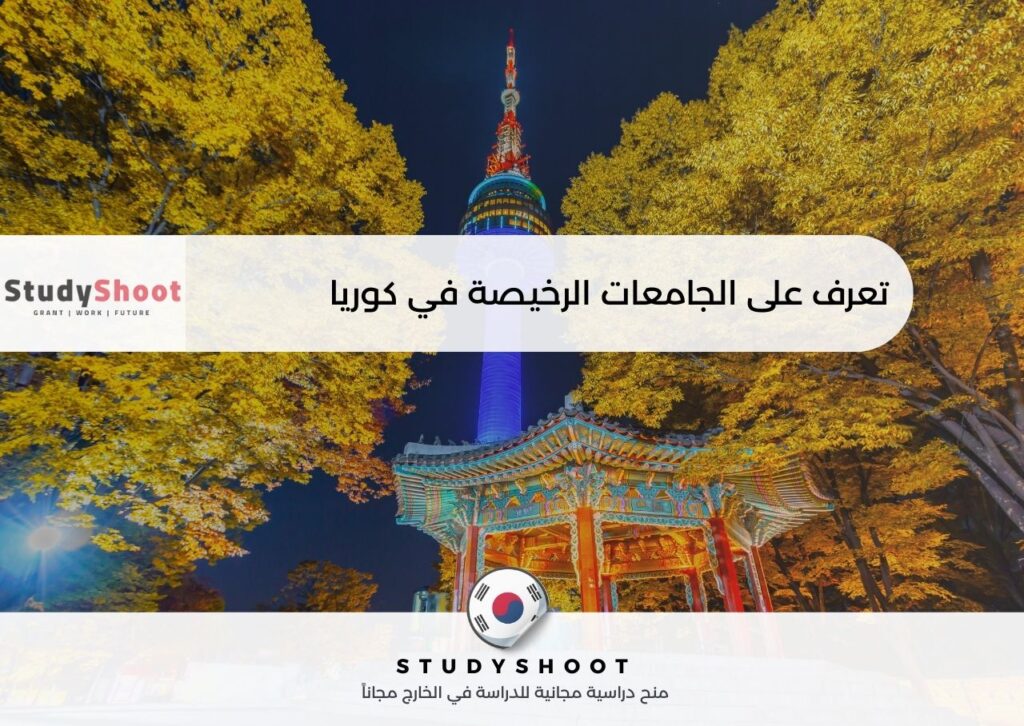 جامعات رخيصة في كوريا