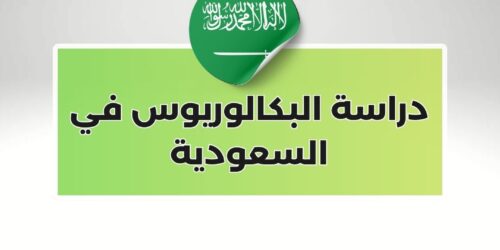 دراسة البكالوريوس في السعودية