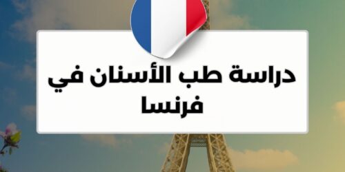 دراسة طب الأسنان في فرنسا