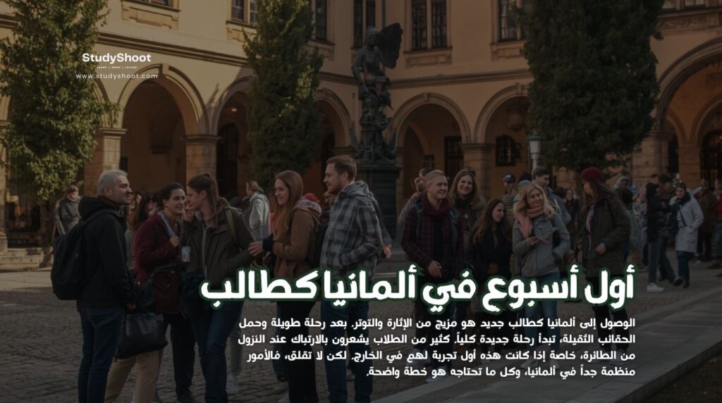 أول أسبوع في ألمانيا