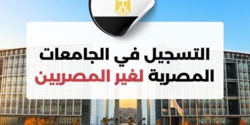 التسجيل في الجامعات المصرية لغير المصريين