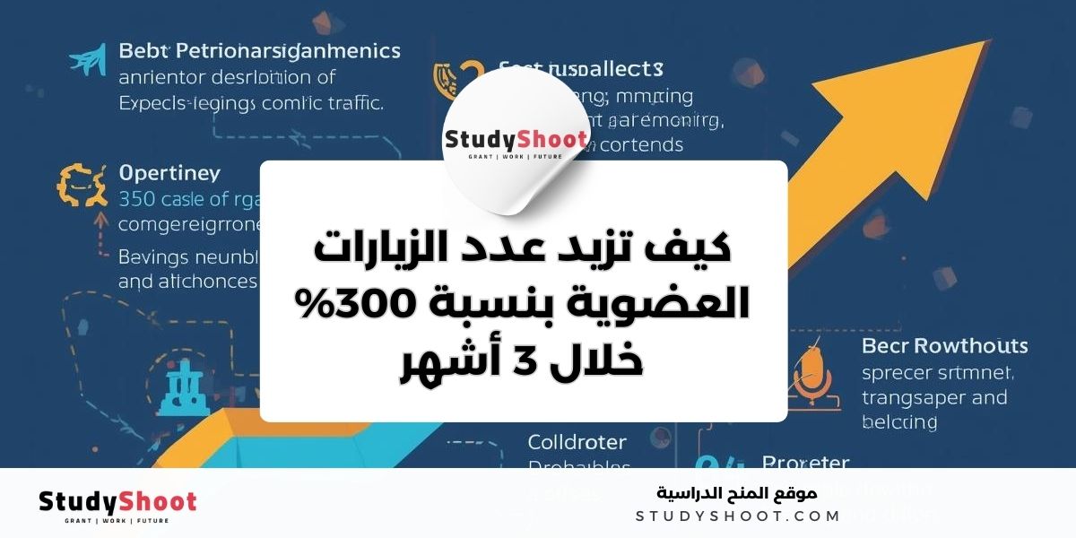 كيف تزيد عدد الزيارات العضوية بنسبة 300% خلال 3 أشهر