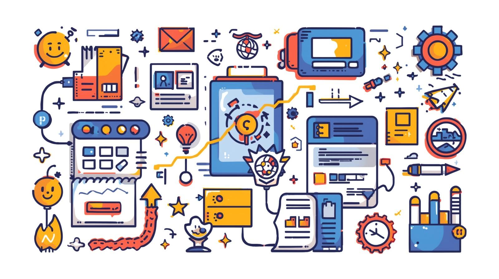 4. تصميم العناصر التفاعلية والأزرار