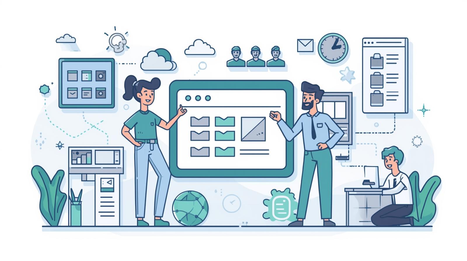 5. بناء النماذج الأولية (Prototyping) والاختبار