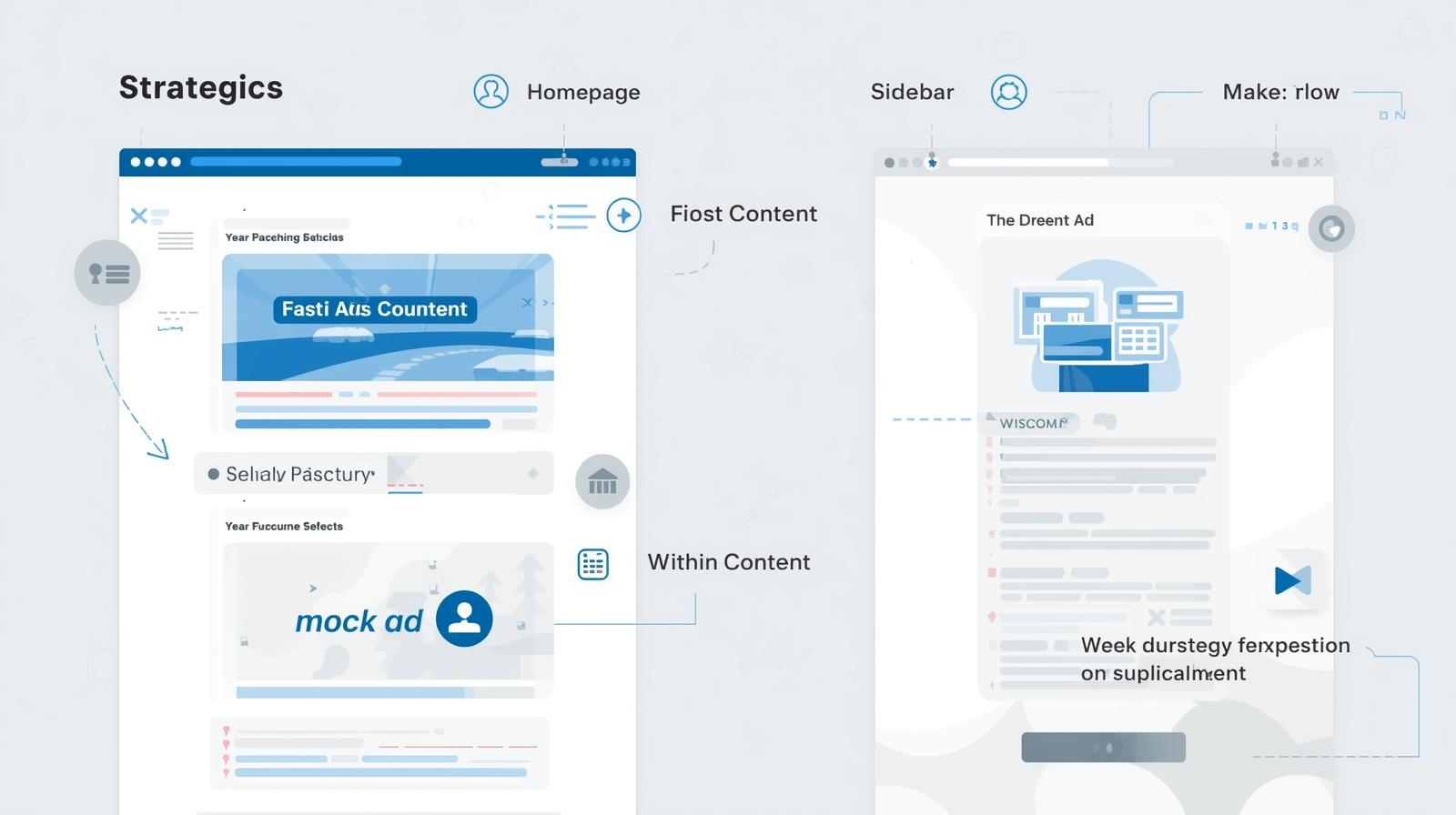 المواقع الاستراتيجية للإعلانات على الهواتف الذكية