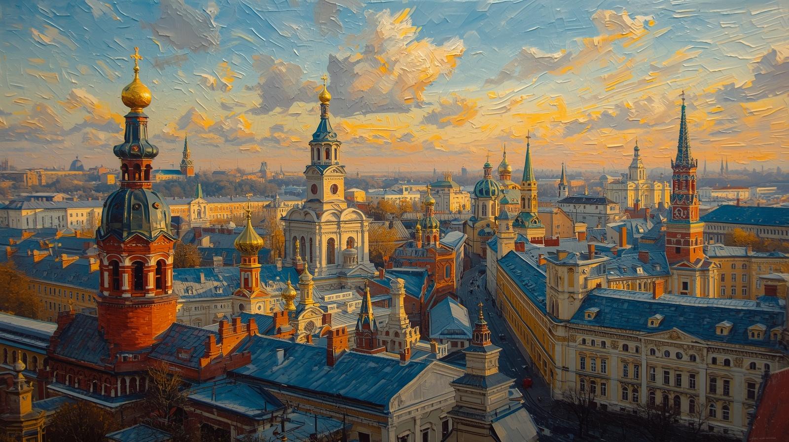 المناخ والتضاريس عبر المساحة الروسية