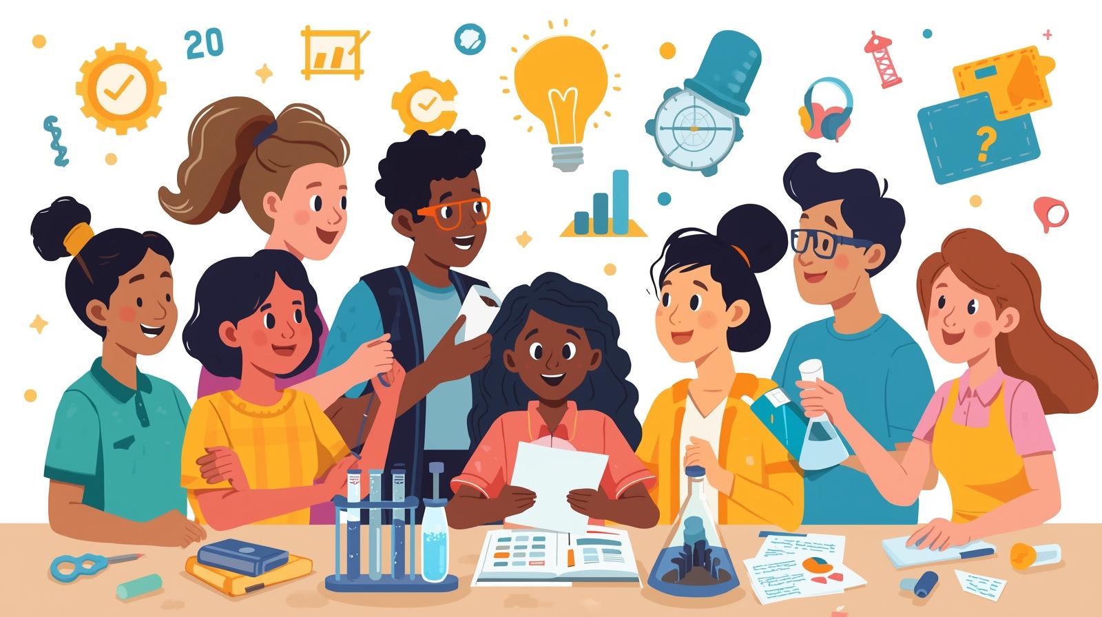 مسابقات STEM لطلاب الثانوية