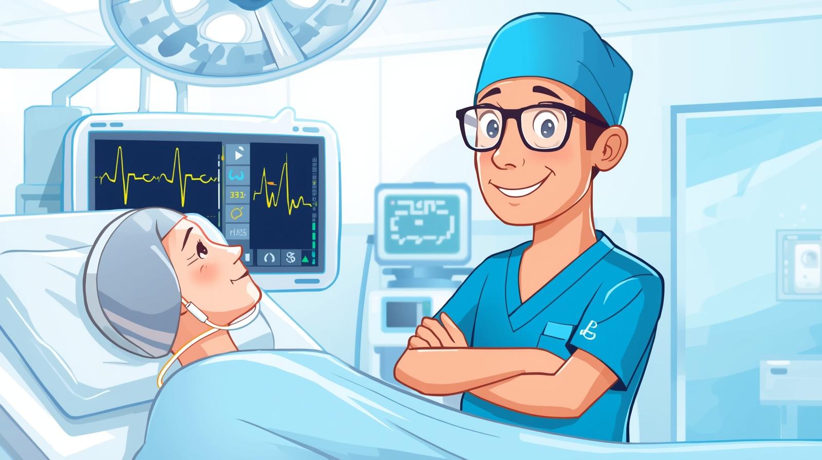 طبيب تخدير في حالات الطوارئ