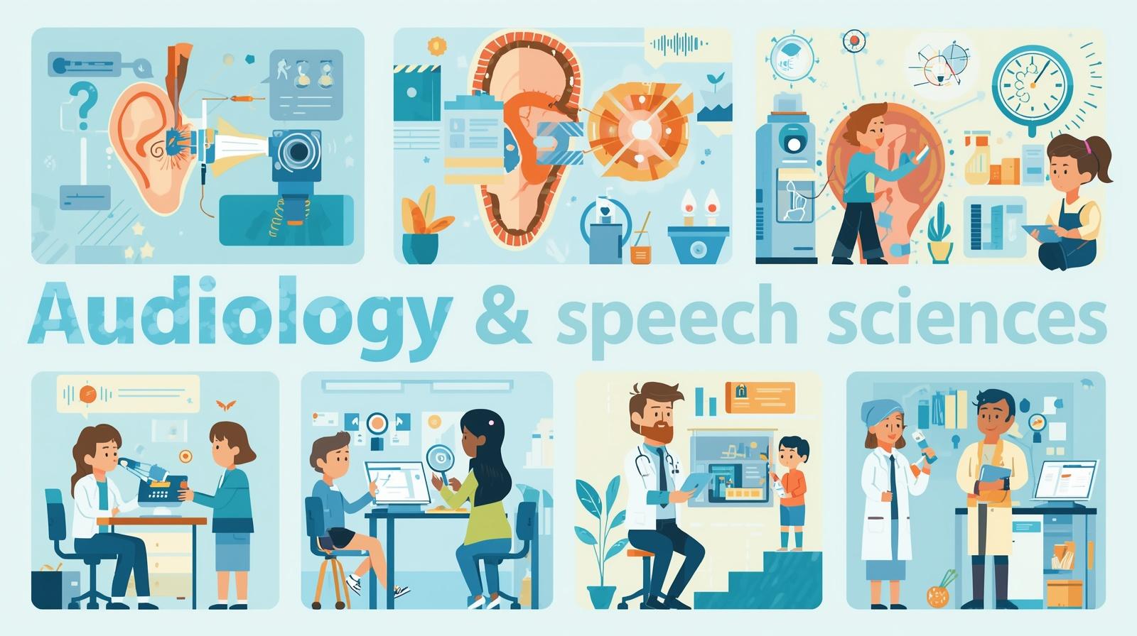 أقسام تخصص علوم السمع والنطق