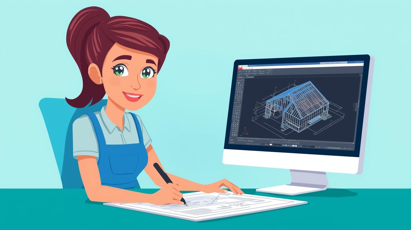 التخصصات الوظيفية ل مصمم أوتوكاد