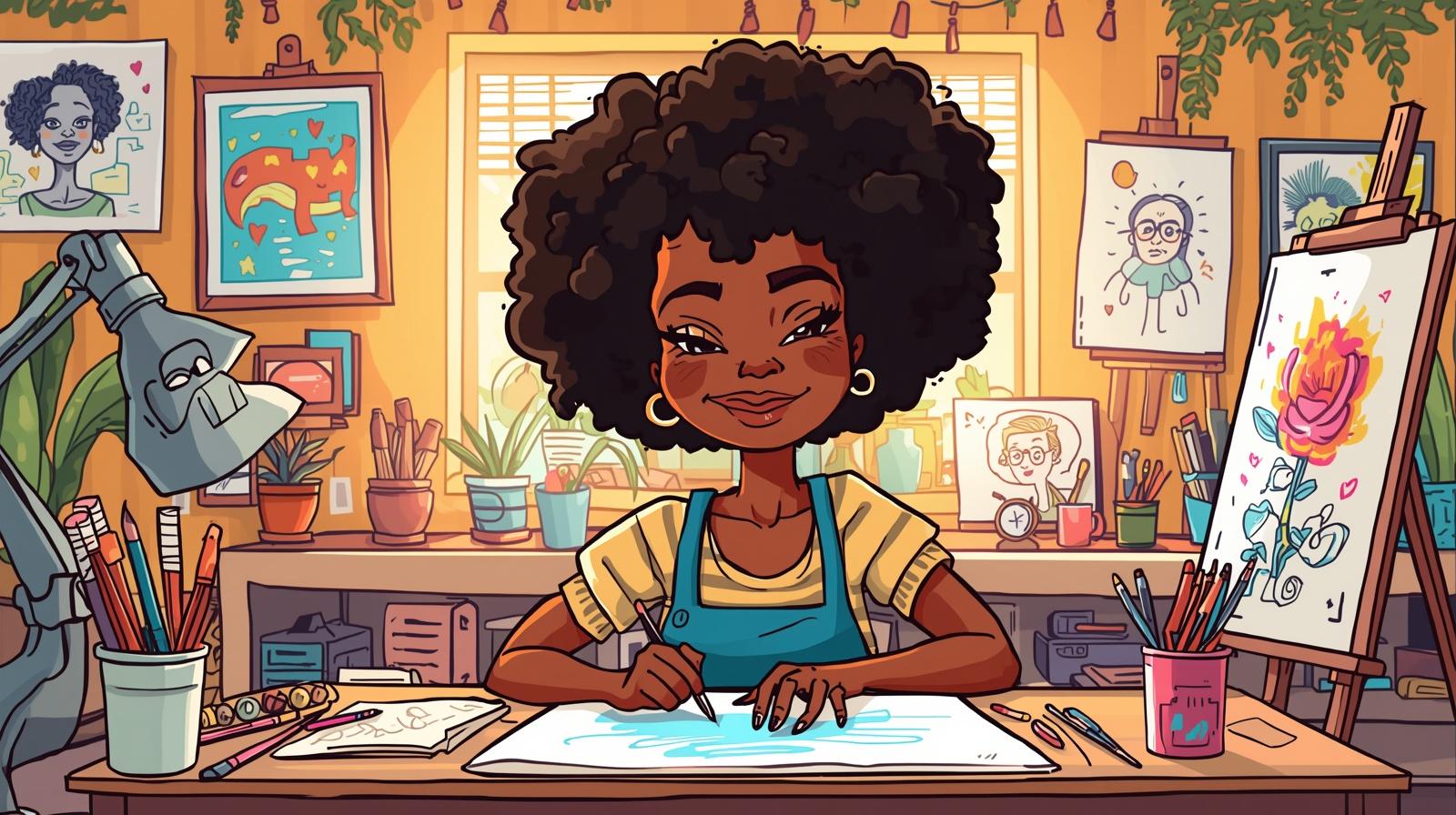 نصائح للتطور المستمر في مهنة رسام الكاريكاتير