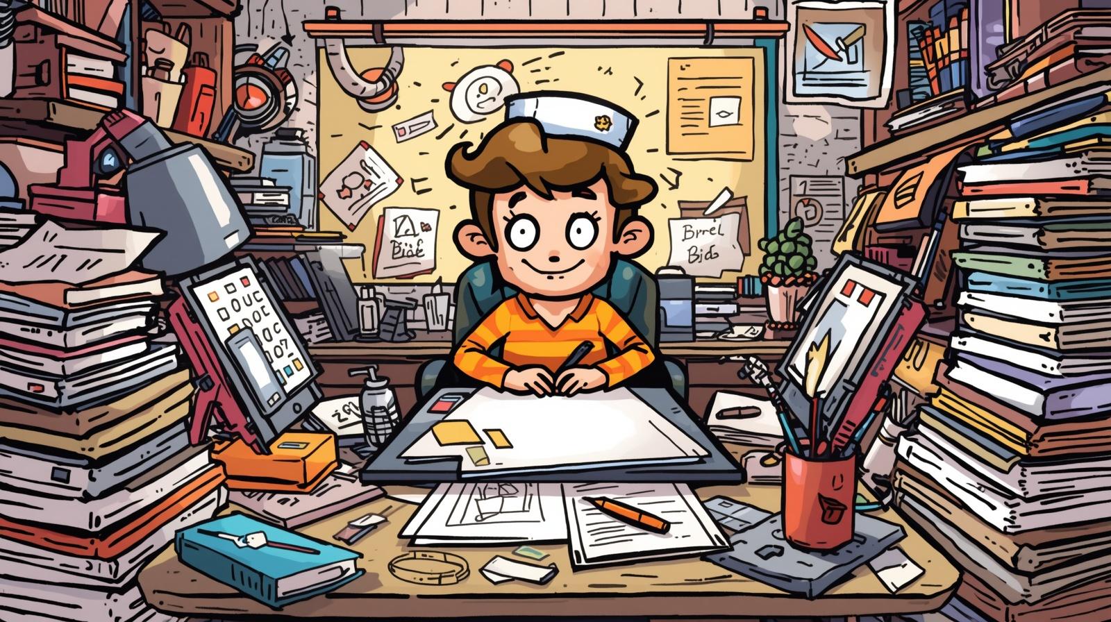 مستقبل مهنة رسام الكاريكاتير