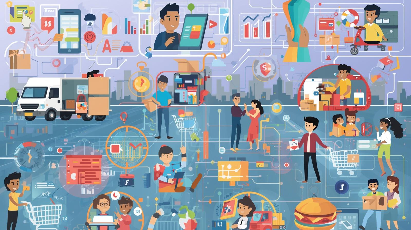 أنواع التجارة الإلكترونية