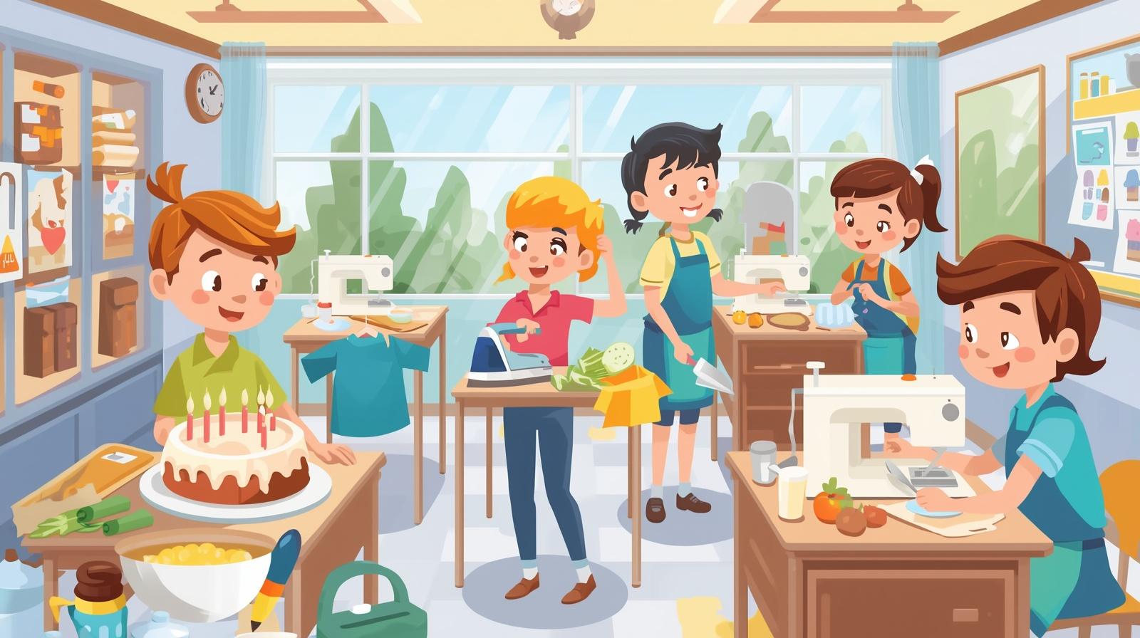 تخصصات الاقتصاد المنزلي المشهورة